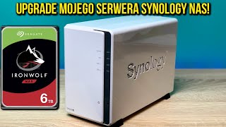 ⏫ UPGRADE mojego serwera NAS Synology - WYMIANA DYSKU I ODBUDOWA RAID 🔥