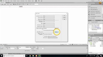 PHP EP.1 สอนสร้าง Login, Logout ภาษา php โดย Adobe Dreamweaver CS6