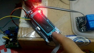 Atmega 8535 | Relay Controlled by RTC