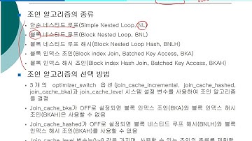 DBP 12 17장 MariaDB에서 질의 최적화 2