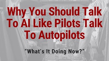 How Pilots Talk to Autopilots: What