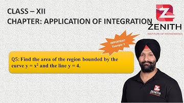 Find the area of the region bounded by the curve y = x2 and the line y = 4.