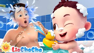 Bath Song | Let's Take a Bath | Fun Bath Time Song | LiaChaCha Nursery Rhymes \u0026 Baby Songs