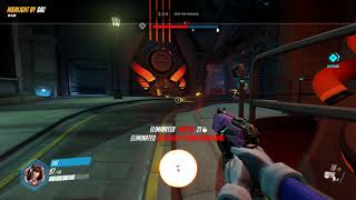 Overwatch DVa Flank on Kings Row