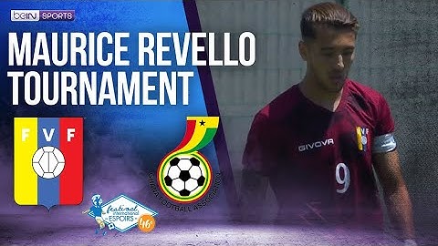 Venezuela vs Ghana | MAURICE REVELLO TOURNAMENT HIGHLIGHTS | 06/05/2022 | beIN SPORTS USA