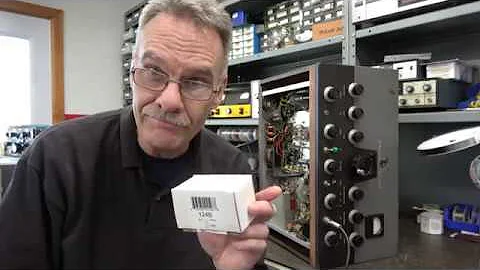 How to upgrade Johnson Viking II Ham Transmitter audio D-Lab approved