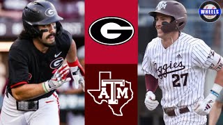 #20 Georgia vs #1 Texas A\&M Highlights | 2024 College Baseball Highlights