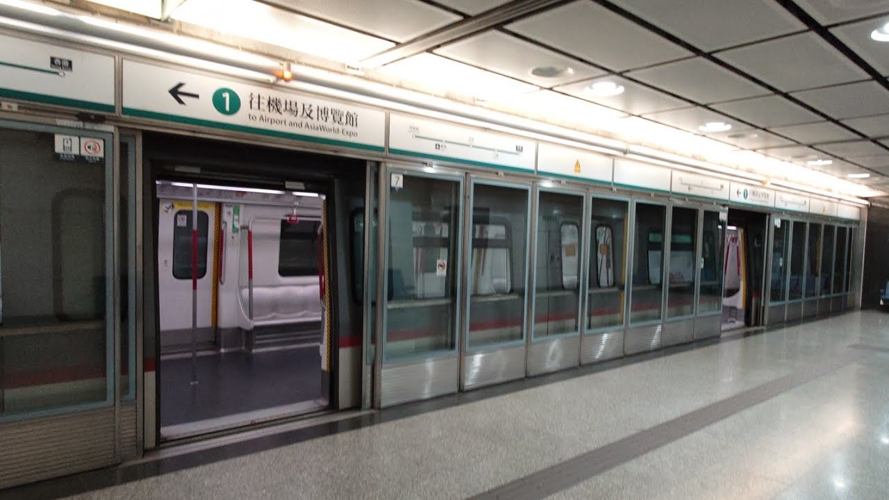 [亞博館散場降級服務]港鐵機場快綫 K-Train V615/V815(V815)機場-香港(東涌綫列車行走機場快綫加班車)