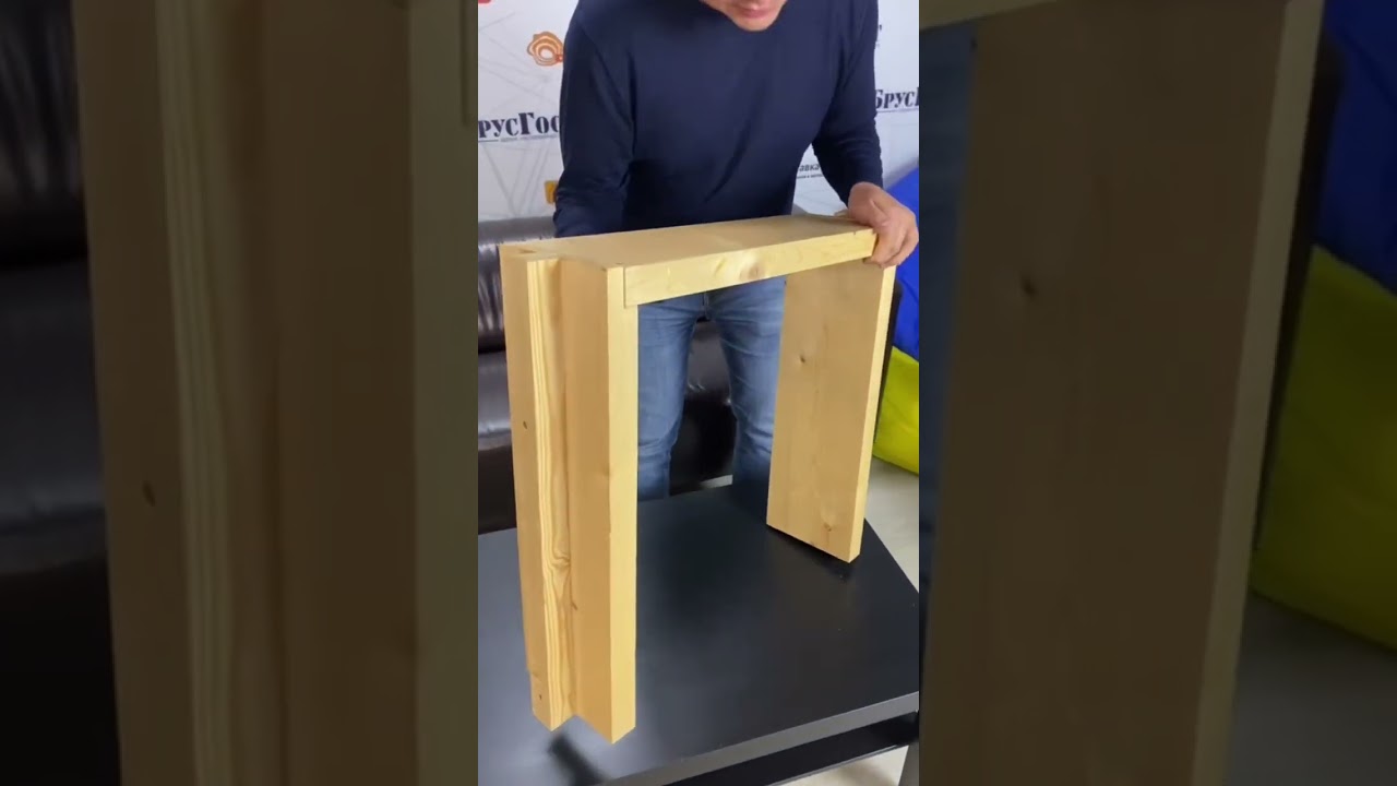 Окосячка. Обсада в доме из бруса 