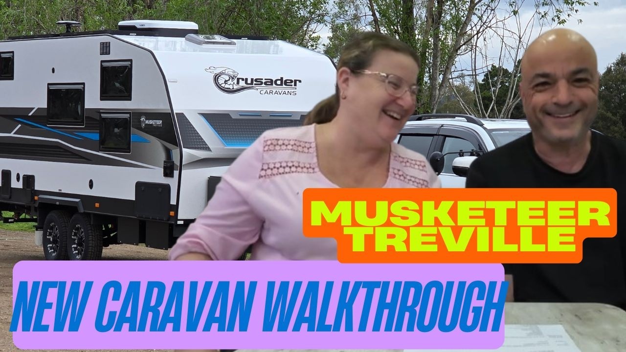 Our Dream Caravan! FULL TOUR of the Crusader Musketeer Treville 2025