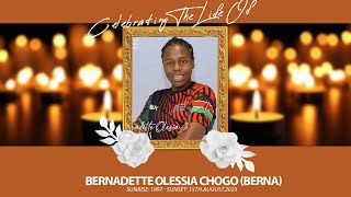 FOREVER IN OUR HEARTS BERNADETTE OLESSIA CHOGO