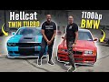Big Turbo BMW M3 From 1320 Video vs Hellcat With Twin Turbos | DiabloSport