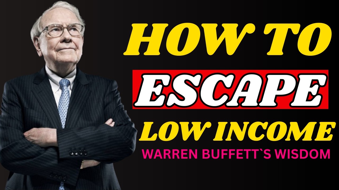 Warren Buffett How to Escape Low Income The Poverty Loop - YouTube