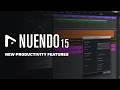 Workflow and Productivity Improvements | New Features in Nuendo 15