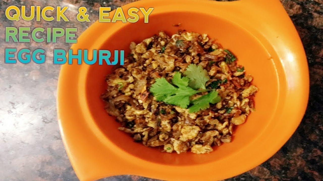 Egg bhurji recipe How to make Egg bhurji recipe in hindi anda bhurji