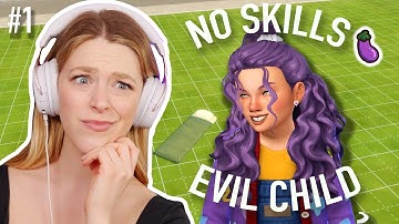 Can I Beat Lilsimsie’s New Legacy Challenge? | Very Veggie Eggplant #1