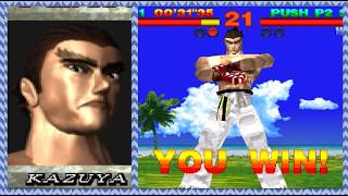 Tekken™ (PS1): Arcade Mode - Kazuya Playthrough