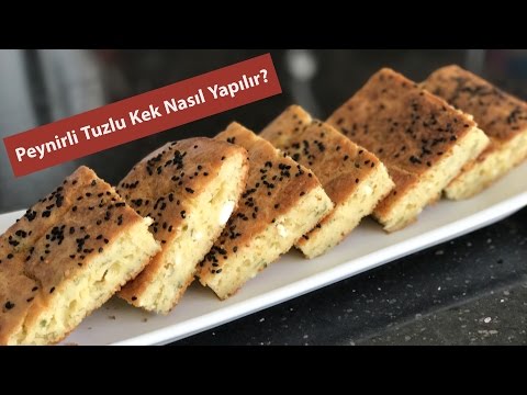 Peynirli Tuzlu Kek Nasıl Yapılır? - Naciye Kesici - Yemek Tarifleri