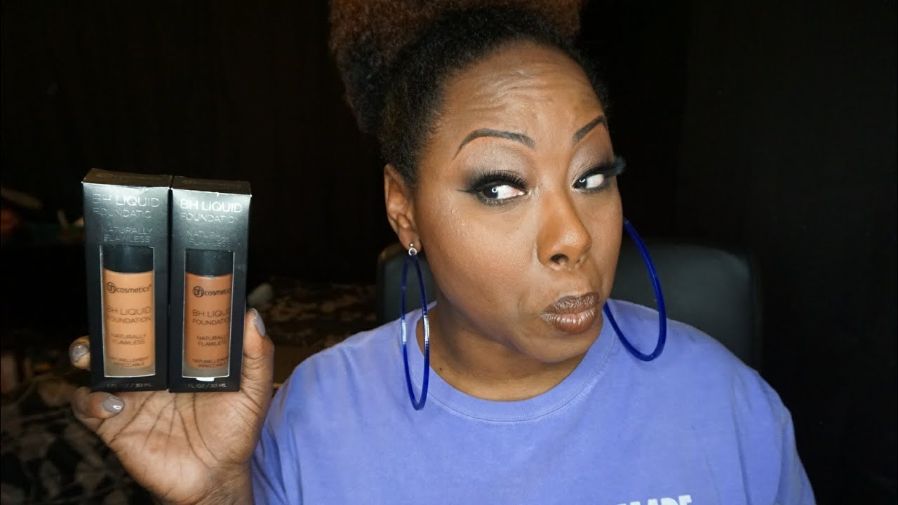 BH Liquid Foundation:  Naturally Flawless | BH Cosmetics (demo/review)