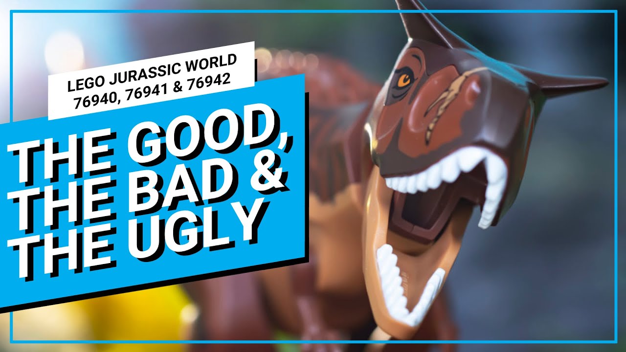 LEGO Jurassic World 76940, 76941 & 76942 review - YouTube