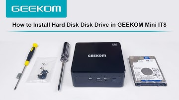 Install Hard Disk Drive in GEEKOM Mini IT8
