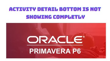 Activity detail Window bottom is not showing Properly