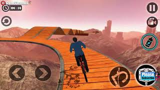 Impossible BMX Bicycle Stunts / Race Simulator / Bicycle Driving / Android Gameplay Video #4 screenshot 4