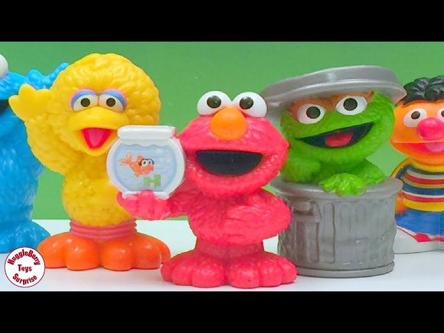 Sesame Street Toys | ELMO, Cookie Monster, Big Bird, Oscar, Ernie