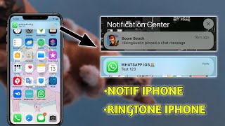 cara ubah notif android menjadi notif iPhone termasuk ringtone