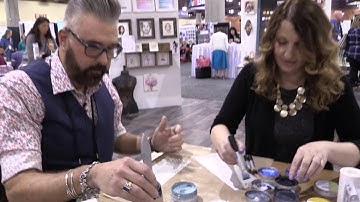 Prima Stick and Style Stencil DIY Challenge | ReDesign Wax vs Chalk Paste