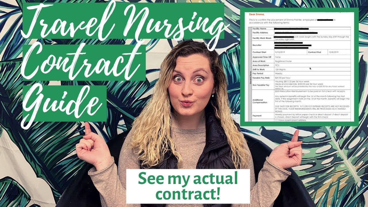 icu travel nurse contracts