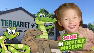 Sofie In Reptile Zoo Snakes, Lizards, Turtle, Crocodiles & Komodo Dragons