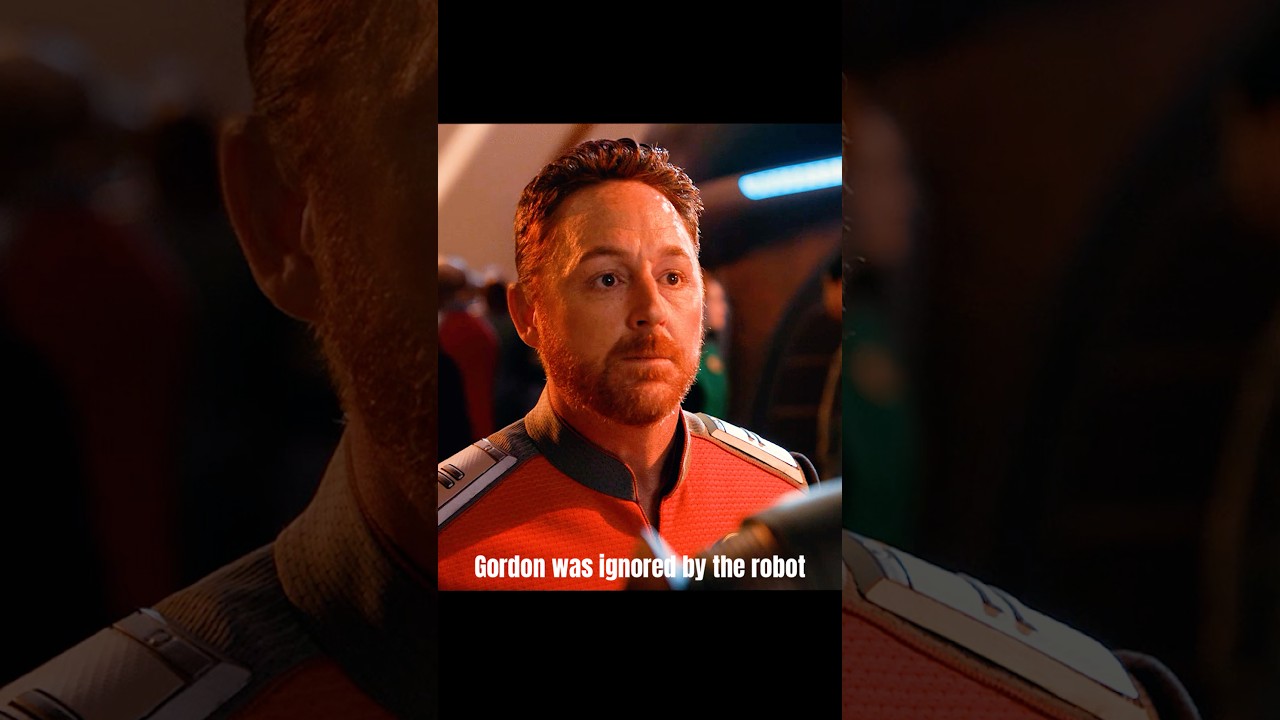 Gordon was ignored by the robot