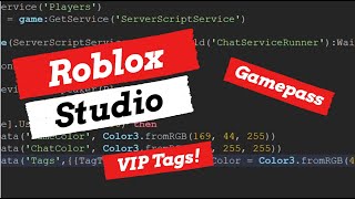 How To Make A Vip Chat Gamepass Roblox Herunterladen - roblox boombox gamepass script