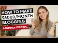 How to Start a Blog in 2022 (Step by Step) // Blogging for Beginners