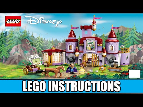 LEGO Instructions | Disney | 43196 | Belle and the Beast’s Castle