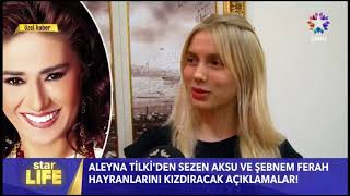 Aleyna Ti̇lki̇ Ağzinda Sakizla Şimarik Hareketler Yapti