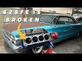 The 1964 galaxie project has come to a stop