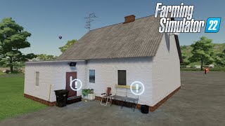 Small Polish House V1.0 - Farming Simulator 2022 [FS 22 LS 22 Placeable Building Mod] #farming