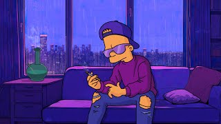 Chill Smoke \& Rain - Lofi hip hop mix ~ Stress Relief \/ Relaxing Music \/ Smoking Vibes