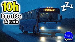 Bus Ride during Gentle Rain (NO ADS) | Bus White Noise, You Sleep, Study Better or Focus screenshot 2