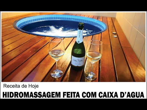 Hidromassagem com caixa d'agua de 1.000 litros