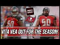 Tampa Bay Buccaneers | Vita Vea OUT FOR THE SEASON WITH INJURY!