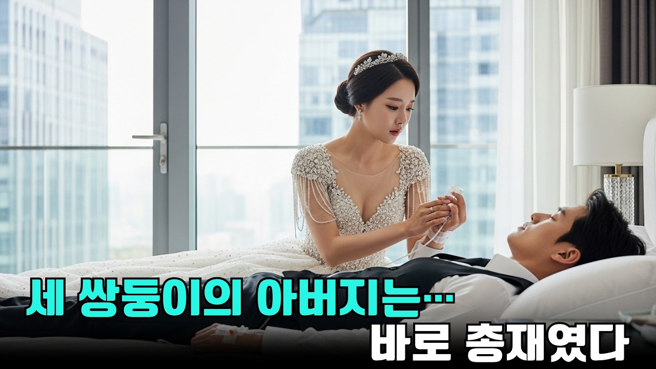 가족에게 강제로 불구 총재와 결혼한 그녀… 첫날밤 내내 놀라운 밤 끝에 세 쌍둥이를 낳았습니다!