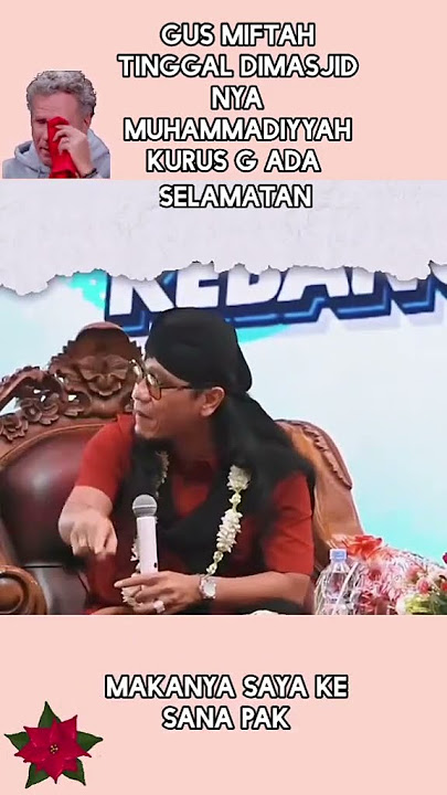 Gus miftah pernah tinggal di masjid Muhamadiyah #irmamtv #motivasihidup #gusmiftah