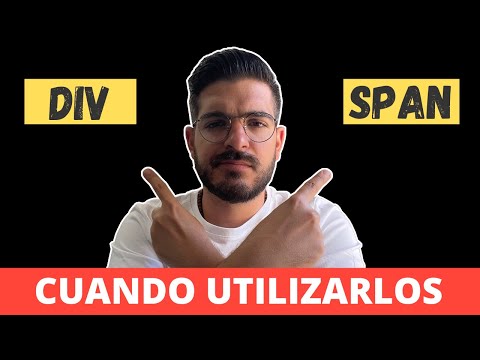 Vídeo: Què és span en html?