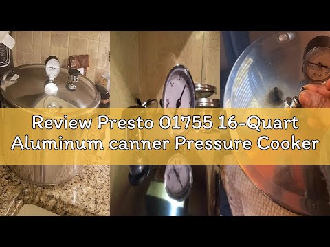 Review Presto 01755 16-Quart Aluminum canner Pressure Cooker, One Size, Silver