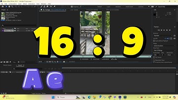 AFTER  EFFECTS | How To Do The Ratio 16 : 9 In After Effects | Let`s Do Tech | Tutorials