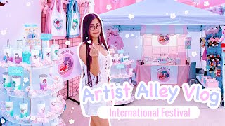 Artist Alley Vlog 23: International Folk Festival NC 2022