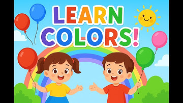 Learn Colors for Kids 🌈 | Fun Color Song for Children | Bright Kids Learning | Preschool Learning